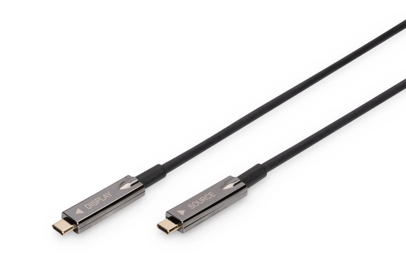 Image of Digitus USB-C - USB-C AOC AV cable. 4K Ultra HD / 60 Hz. 10m