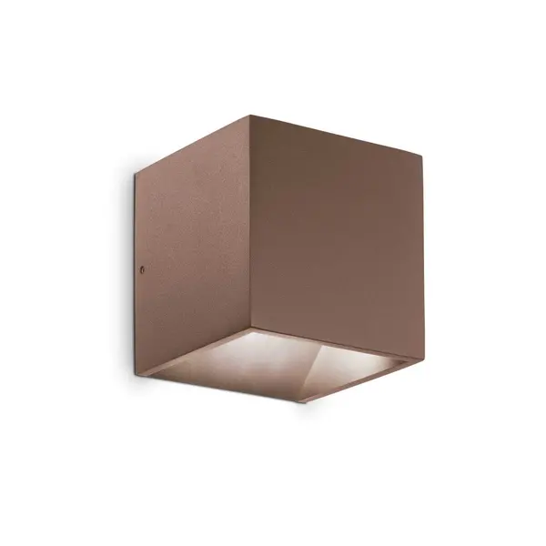 Image of Rubik Integrated LED Outdoor Up Down Wall Lamp Coffee 730Lm 4000K IP54