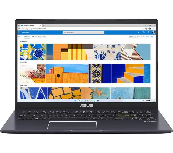 Image of ASUS Vivobook Go 15 15.6" Laptop - Intel Pentium, 128GB eMMC, Black 4711387379066