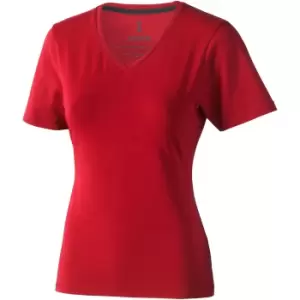 Elevate Womens/Ladies Kawartha Short Sleeve T-Shirt (S) (Red)