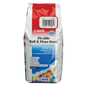 image of Mapei Flexible White Wall & floor Grout 2.5kg