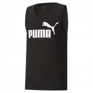 image of Puma Essential Sleeveless T Shirt Mens - Black