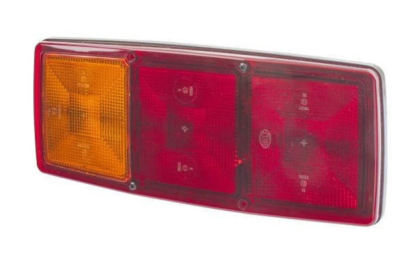 Image of HELLA 2SE 003 167-031 Rear light with bulb holder, Left, R10W, without bulbs Plastic Combination Rearlight (391)