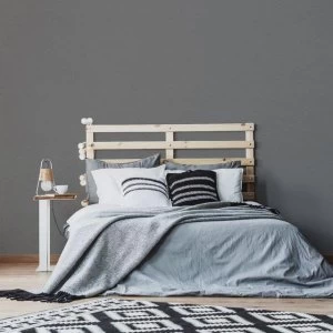 Image of Superfresco Easy Fenne Light Grey Plain Wallpaper - One size