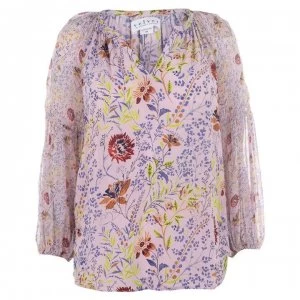 Image of Velvet T Shirt - Pink Floral