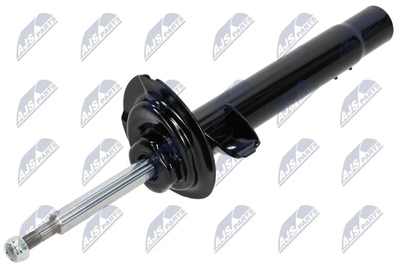 Image of NTY A-BM-031 Shock absorber Front Axle Right, Gas Pressure, Twin-Tube, Suspension Strut, Bottom Clamp Shock Absorber (854)