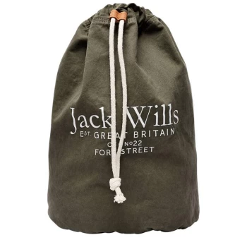 image of Jack Wills Goodwick Drawstring Bag - Khaki