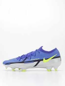 Image of Nike Mens Phantom GT Pro Firm Ground Football Boots - Grey, Size 7, Men