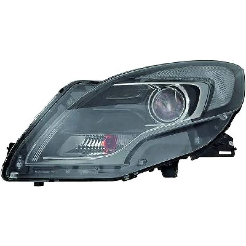Image of DIEDERICHS 1892980 Headlights HIR2, Right, with motor for headlamp levelling Headlight (259)