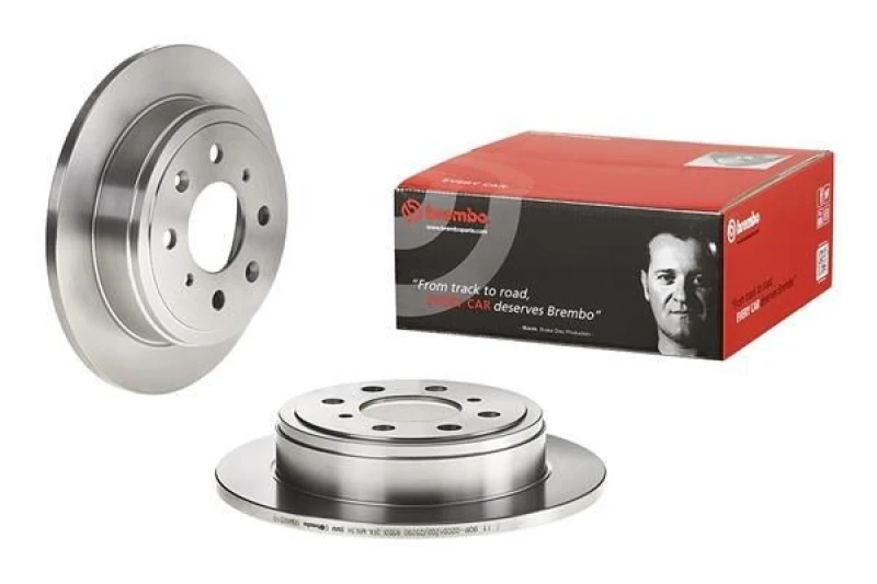 Image of BREMBO Brake disc BREMBO 08.9605.10