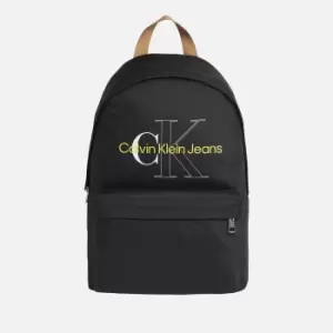 Image of Calvin Klein Jeans Mens Recycled Polyester Round Backpack - Black