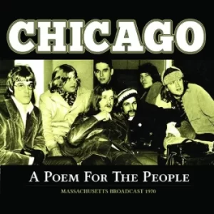 Image of A Poem for the People Massachusetts Broadcast 1970 by Chicago CD Album