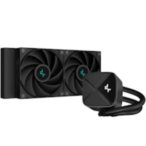 Image of DeepCool LS520S Zero Dark All In One CPU Water Cooler - 240mm