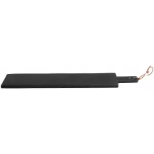 Image of Large Paddle Board Ideal For Serving Appetizers Contemporary Rustic Paddle Serving Board / Black Chopping / Cutting Boards 16 x 2 x 60 - Premier