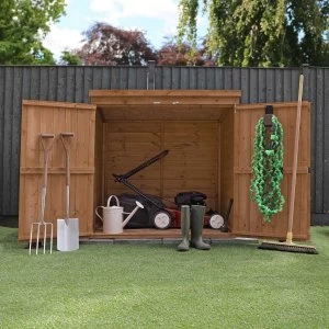 Image of Mercia Pressure Treated Shiplap Pent Mower Store - 3' x 5'