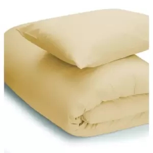 Image of Easy Care Minimum Iron Duvet Cover Single Honeydew
