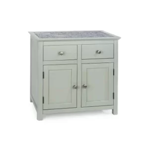 image of Perth 2 Door 2 Drawer Sideboard, Grey