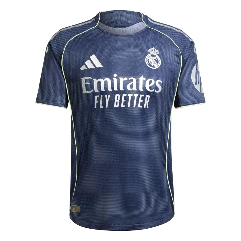Image of adidas Real Madrid Authentic Away Shirt 2025 2026 Adults Blue male M
