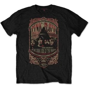 Image of Pink Floyd - Portsmouth 1972 Unisex Large T-Shirt - Black