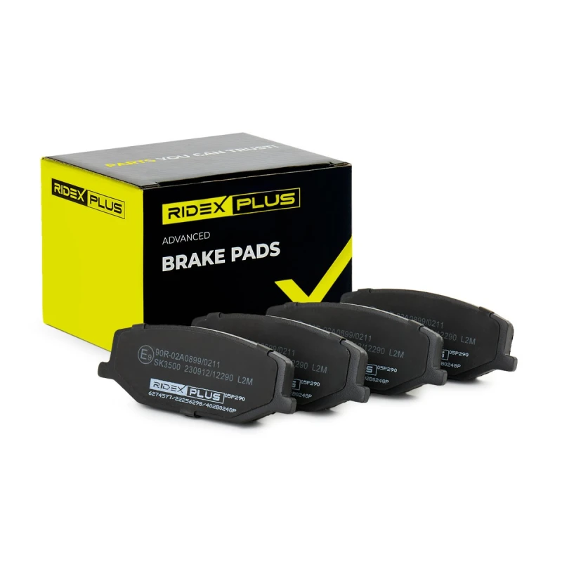 Image of RIDEX PLUS Brake pad set RIDEX PLUS 402B0248P