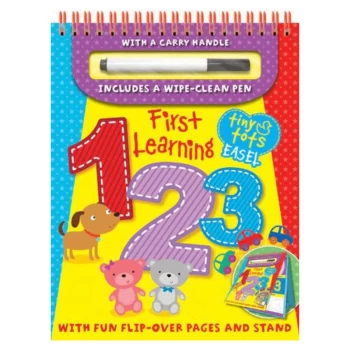 Image of Tiny Tots First Learning 123 Easel - Childrens Toys & Birthday Present Ideas