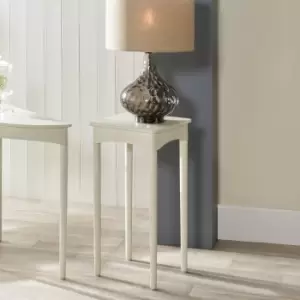 Image of Pacific Naha Square Side Table, Painted Pine Cream