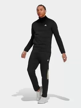 Image of Adidas Mts 1/4zip Fl, Black, Size L, Men
