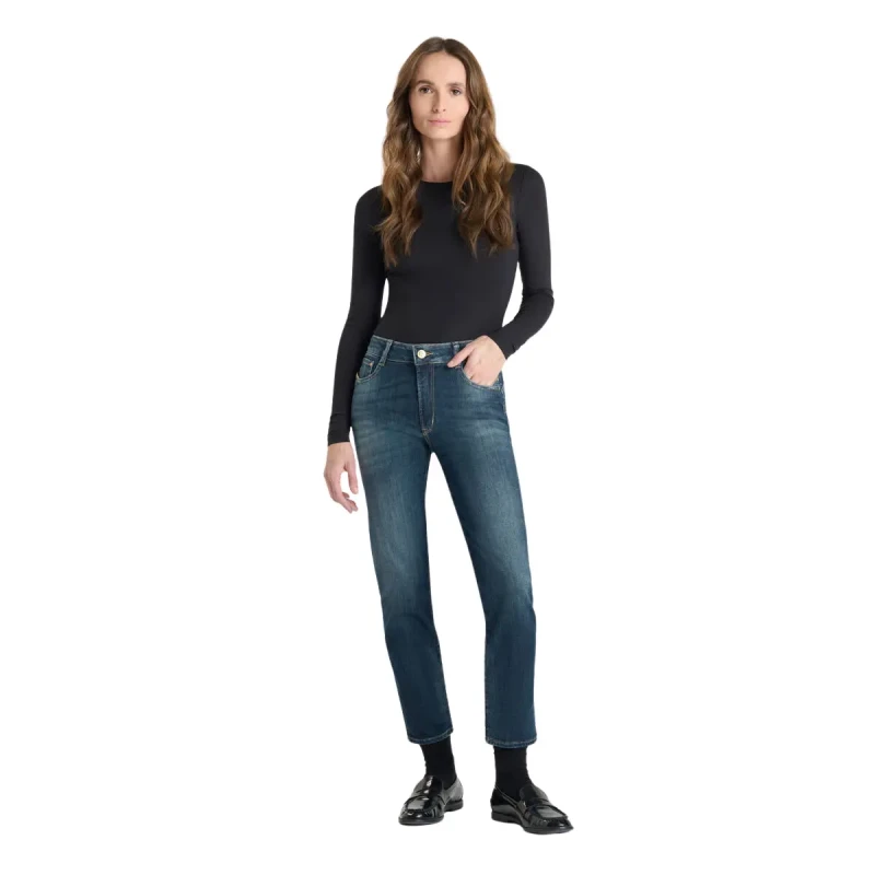 Image of Le Temps des cerises Womens jeans Le Temps des cerises Pulp High C16 Inge Bleu Female 25