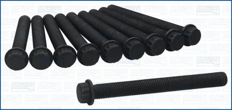 Image of AJUSA Bolt Kit, cylinder head AJUSA 81059400
