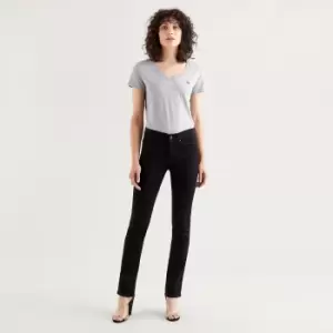 image of 312 Slim Shaping Jeans with High Waist