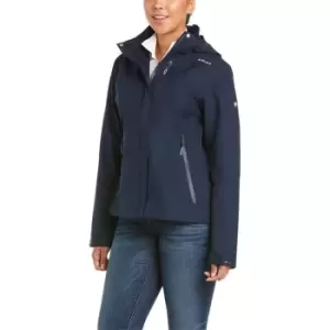 image of Ariat Ladies Coastal Waterproof Jacket - Blue