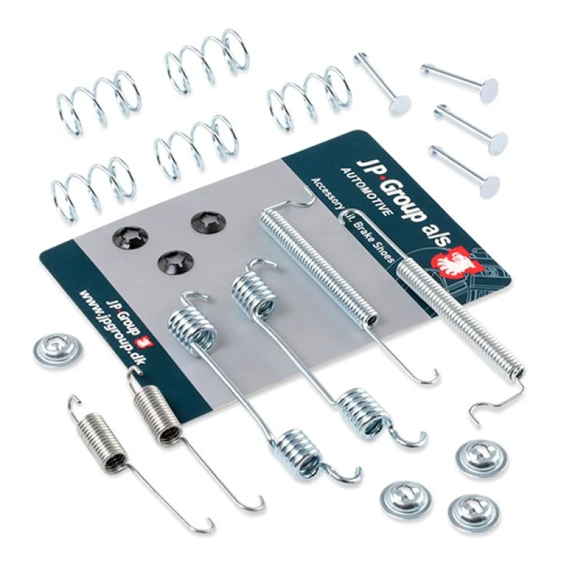 Image of JP GROUP 1264001110 Accessory Kit, brake shoes JP Rear Axle Accessory Kit,brake shoes (1502)