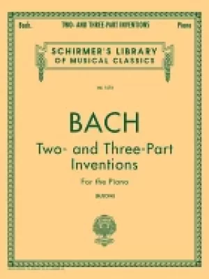 Image of two and three part inventions schirmer library of classics volume 1574 pia
