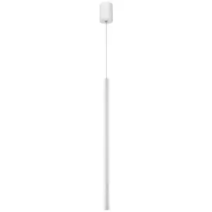 Image of Merano - Cajon Slim Pendant Ceiling Light Sandy White Aluminium LED 3W 180Lm 3000K