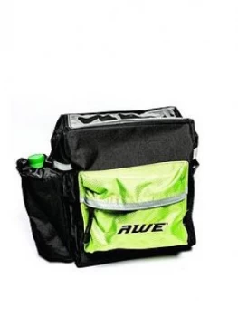 image of Awe Awe Large Handle Bar Clip On Luggage Bag Black/Green Quick Release