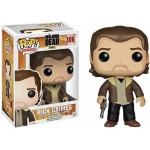 image of Rick Grimes The Walking Dead Series 5 Pop Funko Pop Vinyl Figure