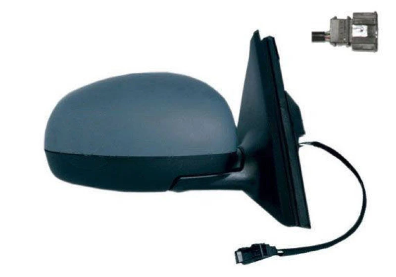 Image of ALKAR 6140559 Wing mirror Right, Electric, Convex, primed Outside Mirror (50)