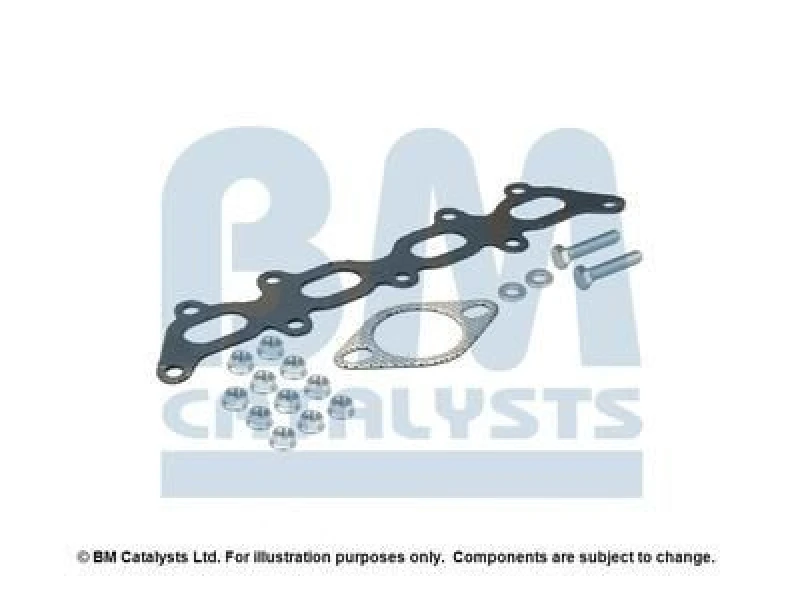 Image of BM CATALYSTS Mounting Kit, catalytic converter BM CATALYSTS FK92371B