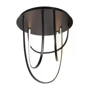 Image of Larissa Lighting - Larissa Galata LED Ceiling Light 80W 3000K Black