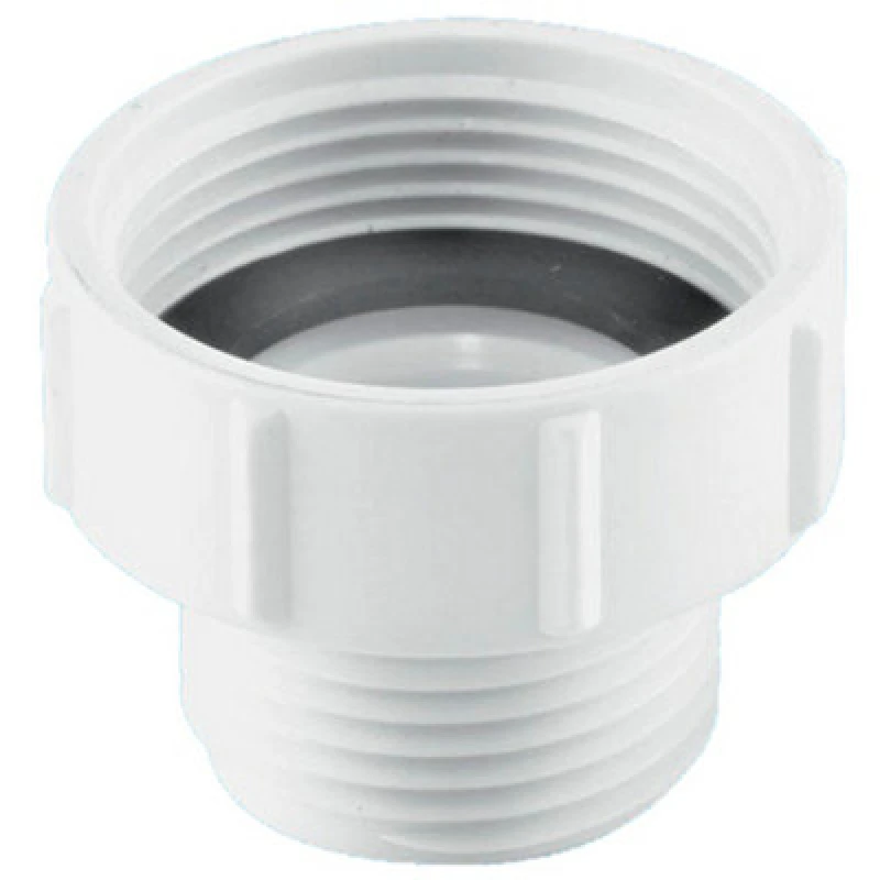 Image of McAlpine S12C 1.25" BSP Female x BSP Male Coupling White