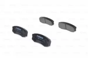 Image of Bosch 0986424313 BP152 Brake Pad Set Disc Brake Rear Axle