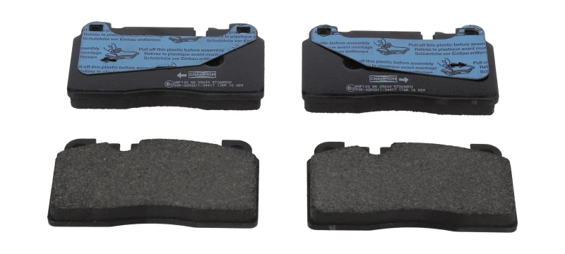 Image of Brake pad set CHAMPION 573688CH