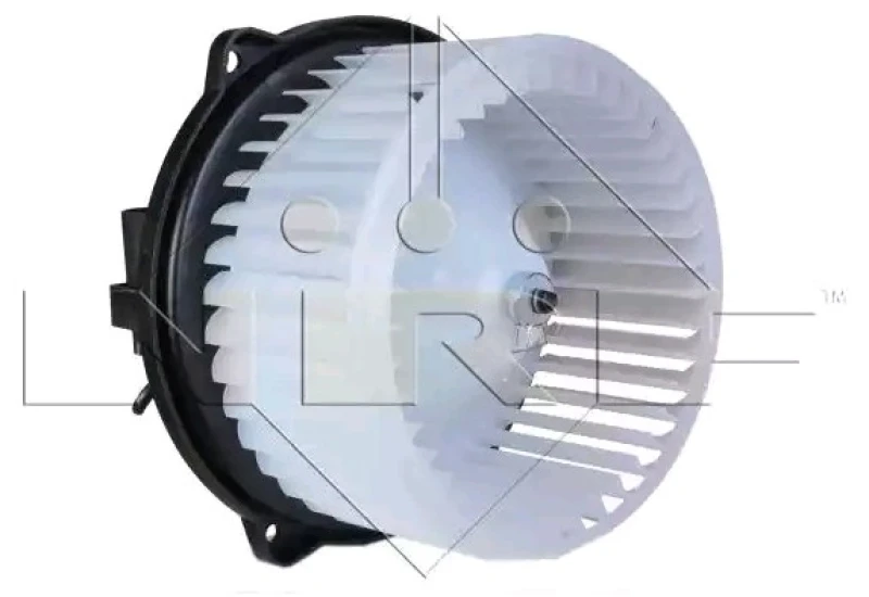 Image of NRF 34100 Blower Motor EASY FIT for left-hand drive vehicles, without integrated regulator, with adapter Interior Blower (2669)