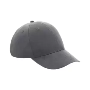 Image of Beechfield Unisex Adult 6 Panel Cap (One Size) (Graphite Grey)