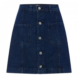 image of JDY Selena Skirt - Medium Blue