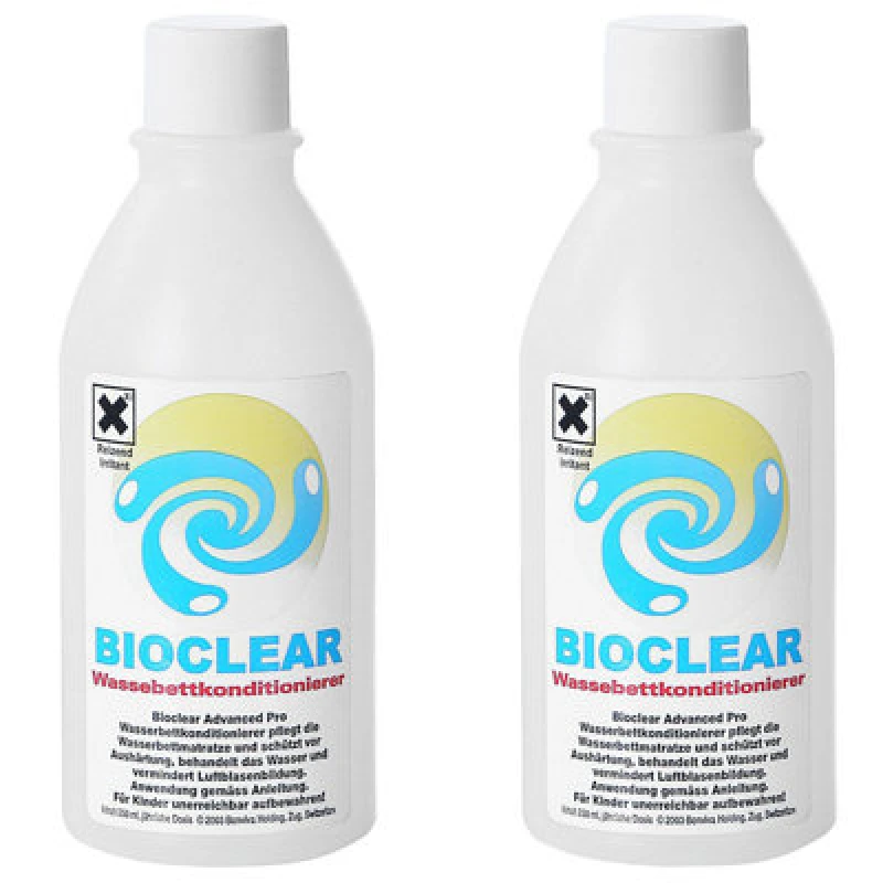 Image of Beliani Set Of 2 Waterbed Conditioners Bioclear
