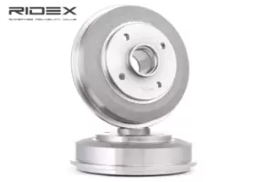 Image of RIDEX Brake Drum FORD 123B0024 1M5W1113AA,3049844,4145506 Rear Brakes,Drum Brake 4186874,4886779,8S431113AC,98AB1113BE,98AB1113BG
