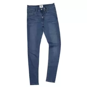 Image of AWDis So Denim Mens Max Slim Fit Jeans (28/R) (Mid Wash)
