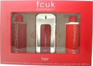 image of FCUK Connect Her Gift Set 100ml