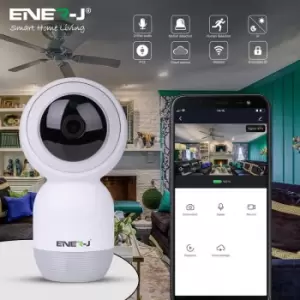 image of Smart WiFi Indoor IP Camera with 270 degree rotation, 1080P, with Auto Tracker, Motion Detection and Night Vision